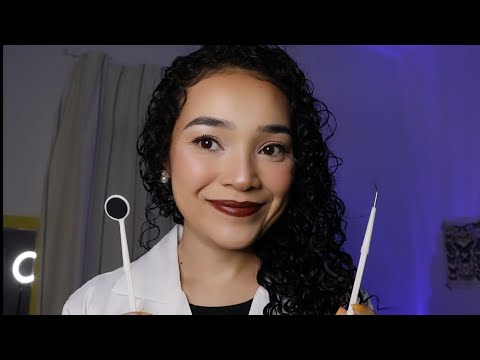 ASMR DENTISTA CUIDANDO DA SUA SAÚDE BUCAL 🦷