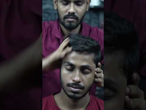 ASMR Neck Cracking Champi Head Massage #shorts
