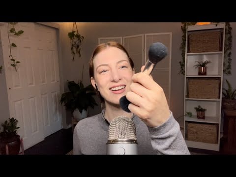 Asmr mic brushing tingles for sleep