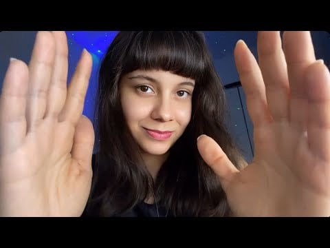 ASMR Para Dormir em Minutos ✨ Hand Movements, Tapping & Soft Whispers