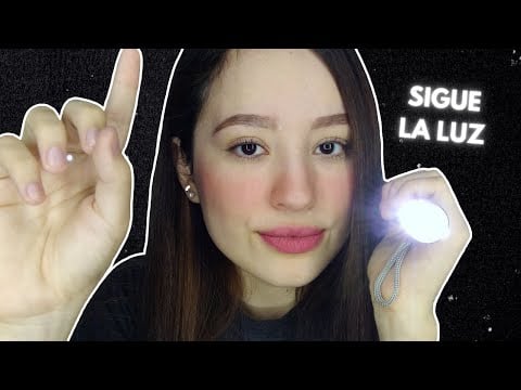 ASMR Español | TE AYUDO A DORMIR CON LUZ Y SUSURROS | LINTERNA | VISUALES