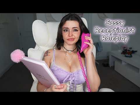 Sassy Secretary ASMR Roleplay | Personal Attention