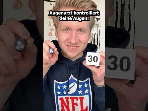Augenarzt kontrolliert deine Augen! #asmr