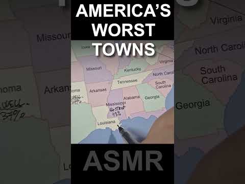 The Poorest Quality of Life Towns in the USA | ASMR