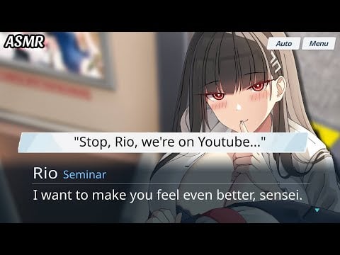 ASMR You Met Your Slightly Yandere Student on The Train?! F4M