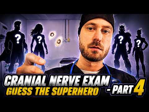 ASMR Fast Cranial Nerve Exam but You're a Superhero - PART 4