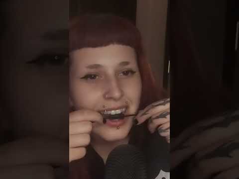 ASMR com o microfone na boca #asmr #asmrsounds
