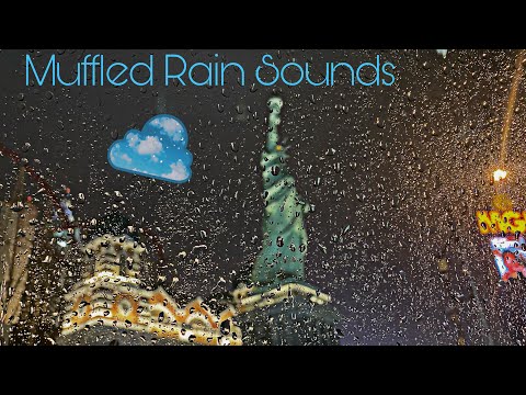 ASMR Muffled Rain Sounds 🌧