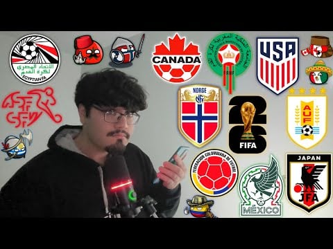 ASMR World Cup 2026 🏆Squads & World Cup History (Pt. 3)