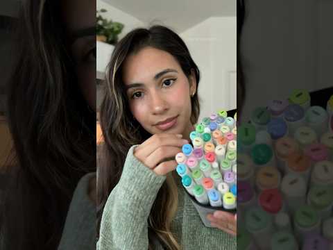 drawing on your face💕 #asmr #asmrdrawing #asmrvideo