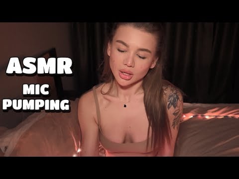ASMR | Fast & Aggressive Mic Pumping & Spit Painting You