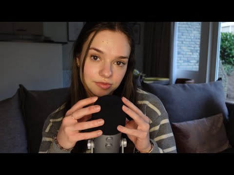 ASMR brain massage 🧠 | mic scratching to tingle your brain