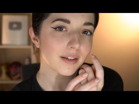 ASMR Slow, Clicky Up-Close Whispers & Tapping