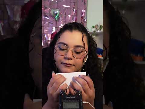 ASMR Tapping no papel
