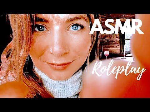 [ASMR] 🔥Berghütte VERWÖHNPROGRAMM mit (d)einer Freundin und Kuscheln am Kaminfeuer | Ambience Winter