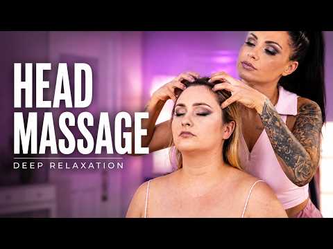 ASMR Relaxing Head Massage - euromassage