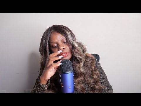 Microphone Nail Scratching ASMR Juicy Fruit Gum