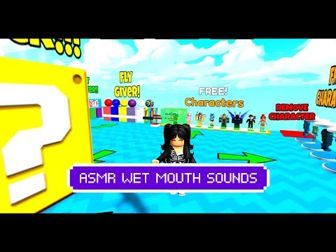 Roblox ASMR 🌌 super intense and aggressive wet mouth sounds🌌