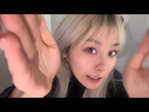 ASMR spit popup in your face instead spit painting