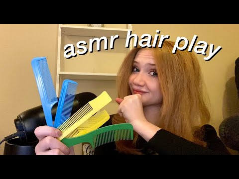 ASMR Hair Play