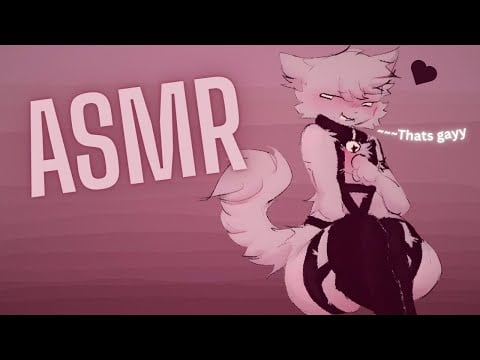 [Furry ASMR] Sleep Over At Your Goth Femboy Friends House.