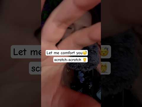 💆‍♀️ASMR Fluffy mic, scratching, mouth sounds, whisper 🥰