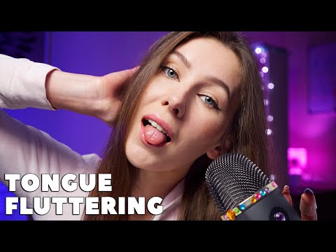 ASMR 👅 Worlds  Fastest Tongue Fluttering