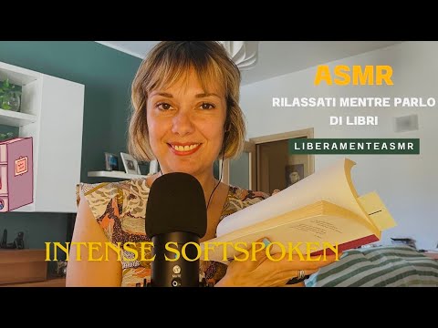 Asmr ita Intense Softspoken ✨Show and Tell libresco e chiacchiericcio✨