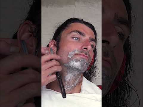 The Most Satisfying Straight Razor Shave EVER!