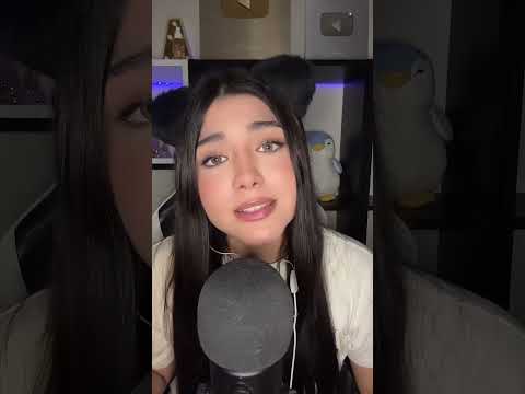 ASMR   Te preparo para tu primer beso 💋 IG： Anny asmr 🌸#asmr  #inaudibles #asmrsounds #asmrvideo