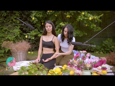 ASMR Massage in a Whispering Meadow