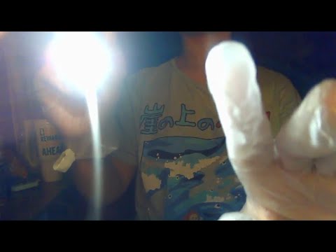 ASMR Fast and Aggressive light triggers w/ GLOVES(flashing lights, hand movements, glove sounds)lofi