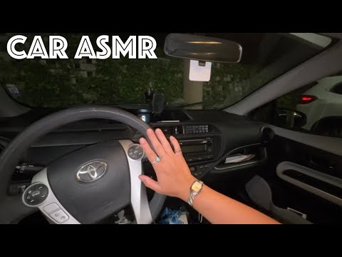 ASMR: Car Tapping, Scratching, and Cleaning 🫧🧼