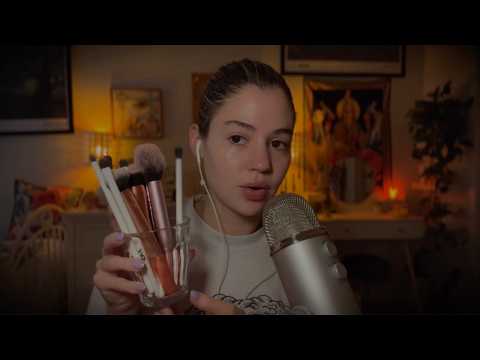 asmr doing my everyday makeup routine (˶ˆᗜˆ˵)₊˚⊹♡