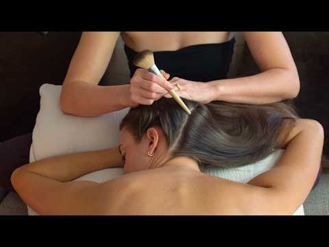 ASMR Real Person Intense Tingles 🫠 Hair Play, Nape of Neck, Scalp Attention on Leah  (Whisper)