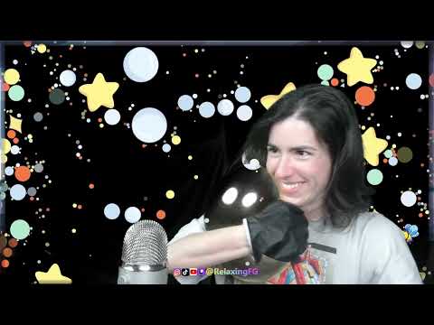 ASMR - Black Gloves & Balloon