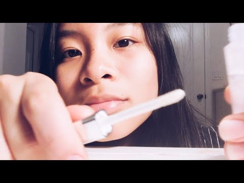 ASMR Personal Attention Triggers (Makeup, Lotion, Lipgloss)