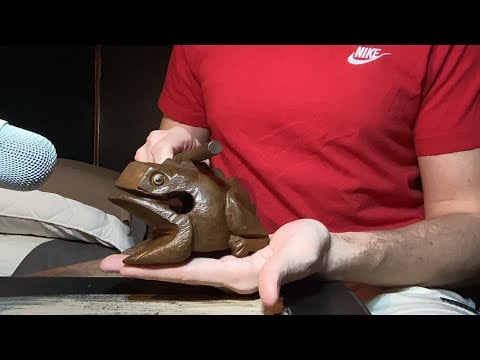 ASMR| Percussion Frog 🐸 