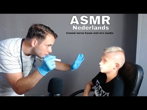 ASMR | Dokter Bezoek | Full Cranial Nerve Examination | Met Een Patient | Dutch | Nederlands #ASMR
