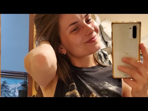 ASMR | get ready for work with me ♡ Random Lofi Triggers