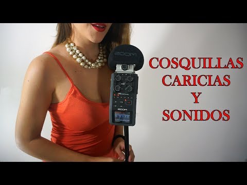 ⭐️ ASMR Español ⭐️Cosquillas, caricias y sonidos. Susurros  relajantes para ti