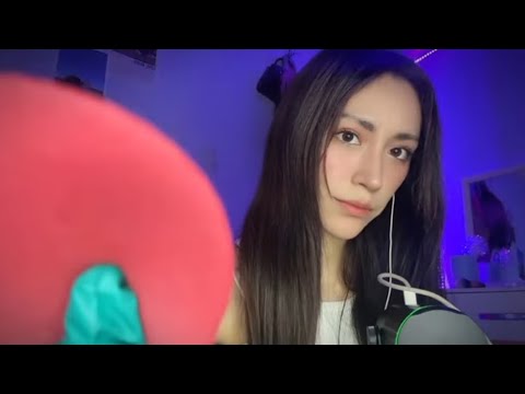 Dermatóloga cariñosa😍👩‍⚕️ te limpia tu carita  y coquetea 🥰ASMR-roleplay