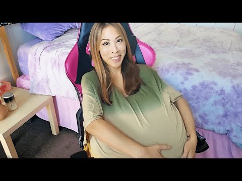 Fabric Scratching Pregnant Lady Roleplay ASMR | Top Pulling Clothes Rubbing Noises | Shirt Scratches