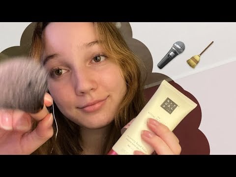 10 MINUTE ASMR BRUSHING THE MIC with countdown for when you can´t sleep
