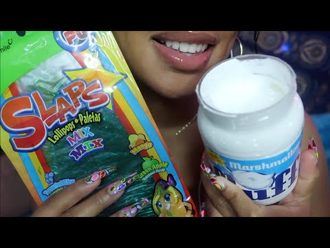 ASMR | Marshmallow Fluff & SLAPS 🍭