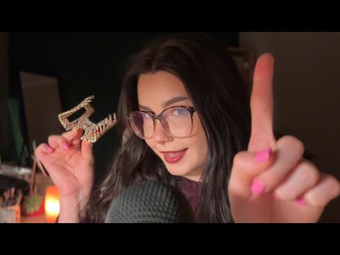 ANTICIPATORY ASMR 🥸 szept, face brushing, „clip, clip…”