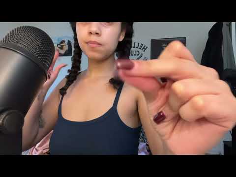 Gum chewing with finger snapping 