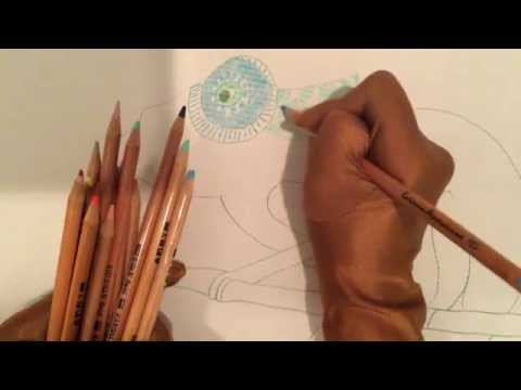 Whisper and drawing/colouring   [[ ASMR ]]