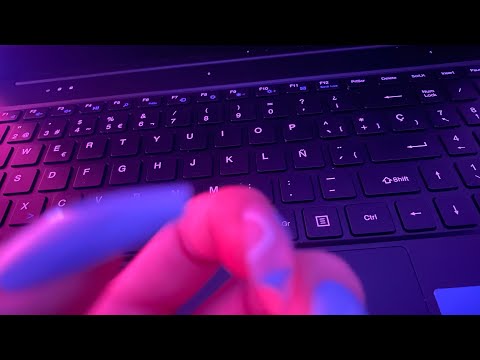 ASMR- FAST and AGGRESSIVE on MY COMPUTER (CAMERA TAPPING)