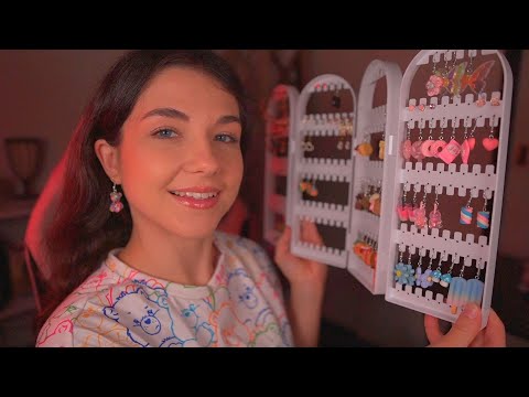 ASMR te muestro Mi Colección de Pendientes 🌸✨ Susurros en Español ASMR | Lonixy ASMR